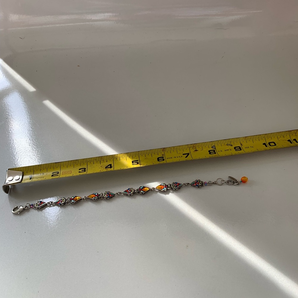 Firefly Multicolor rhinestone bracelet - Picture 2 of 7